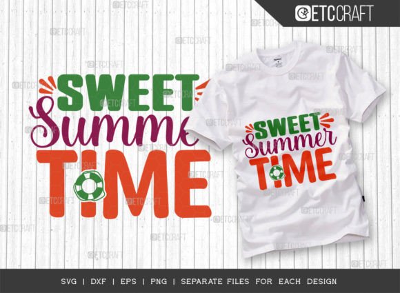 Download Sweet Summer Time SVG Cut File - Premium Resources