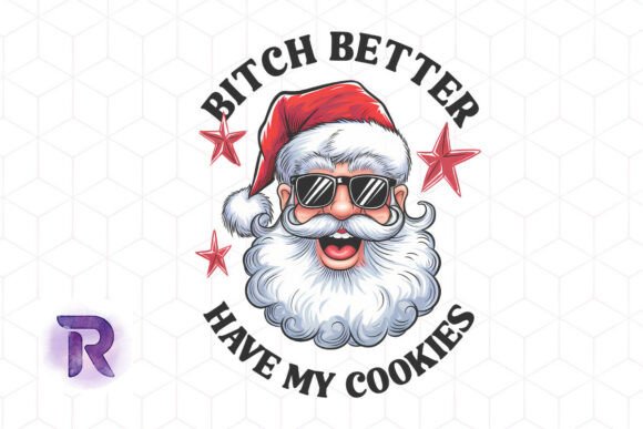 Download Santa's Edgy Cookie Demand PNG - Edgy Collection