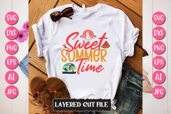 Download Sweet Summer Time Svg Cut File - Premium Bundle